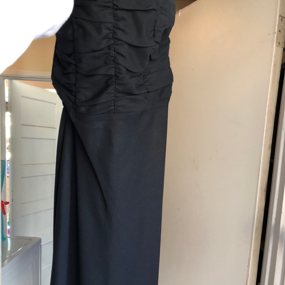 Black cocktail dress